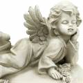 Floristik24 Deco anděl na srdci s LED 16cm 19cm H14,5cm