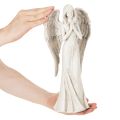 Figurka anděla stojícího a modlícího se, dekorace, 36 cm | Floristik24.cz