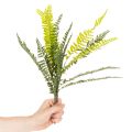 Umělá kapradina, umělá zelená rostlina k dekoraci, 45 cm | Floristik24.cz