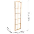 Dřevěný okenní rám jako nástěnná dekorace 100 cm | Floristik24.cz