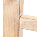 Dřevěný okenní rám jako nástěnná dekorace 100 cm | Floristik24.cz