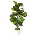 Floristik24 Umělý Ficus lyrata 120 cm dekorativní do obývacího pokoje