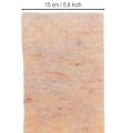 Plstěná páska, dvoubarevná chňapka z vlněné plsti, oranžová/vícebarevná, 15 cm x 5 m | Floristik24.cz