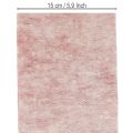 Plstěná stuha, 100% vlna, dvoubarevná, jako chňapka, plstěná stuha bílá/červená, 15 cm x 5 m | Floristik24.cz