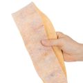 Plstěná chňapka jako dvoubarevná chňapka z čisté vlny, oranžová/vícebarevná, šířka 7,5 cm, délka 5 m | Floristik24.cz