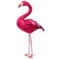 Floristik24 Dekorativní ptáček Flamingo Pink V46cm
