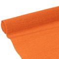 Floristik24 Krepový papír pro květinářství, oranžová role, 50x250cm