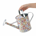 Dekorativní kovová konvice na zalévání, vintage květináč, Ø18cm | Floristik24.cz
