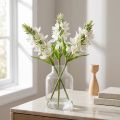 Umělý květ Garden Milk Star Umělý květ bílý 50cm | Floristik24.cz