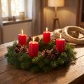 Slaměný věnec 30/4cm 10ks - Ideální pro tvoření, dekoraci, adventní věnce, podzim, Velikonoce | Floristik24.cz