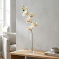 Orchidej Phalaenopsis umělá 6 květů krémově růžová 70cm | Floristik24.cz