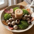 Bellgum bell fruit tobolka ovoce přírodní dekorace hnědá 500g | Floristik24.cz