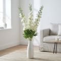 Delphinium White Umělé Delphinium Hedvábné květiny Umělé květiny 3ks | Floristik24.cz