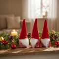 Deco skřítek, vánoční dekorace, adventní V17cm Š6cm 3ks | Floristik24.cz
