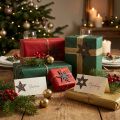 Deco dřevěné hvězdy fialové vánoční hvězdy samolepící 4cm mix 36ks | Floristik24.cz