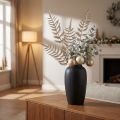 Umělá dekorativní kapradina champagne metalíza L85cm 2ks | Floristik24.cz