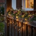 LED světelný řetěz pro venkovní 288er 2,4m černá/teplá bílá | Floristik24.cz