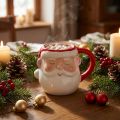 Vánoční pohár Santa Claus pohár Vánoční V10,5cm | Floristik24.cz