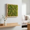 Podložka z umělého mechu – ideální pro mechový obrázek světle zelený 25×25cm | Floristik24.cz