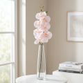 Umělá orchidej růžová Phalaenopsis Real Touch 83cm | Floristik24.cz