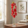 Orchidej Cymbidium červená 78cm | Floristik24.cz