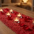 Dekorační granulát červené dekorační kameny 2mm - 3mm 2kg | Floristik24.cz
