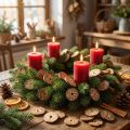 Dřevěné plátky, ozdobné plody stromů, přírodní, DIY, FSC, 1-3,5 cm, 300 g | Floristik24.cz