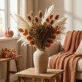 Sušené květiny Broom Bloom olivově zelené 160g 48cm | Floristik24.cz