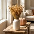 Přírodní sušené lněné trávy pro aranžmá ze sušených květin Linum Natur 60cm 180g | Floristik24.cz