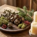 Cypřišové šišky, přírodní, 3 cm, 500 g | Floristik24.cz