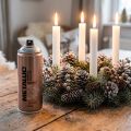 Barva ve spreji stříbrná barva s metalickým efektem stříbrná akrylová barva ve spreji 400ml | Floristik24.cz
