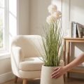 Umělé květiny dekorativní koule květina allium okrasná cibule umělá 78cm | Floristik24.cz