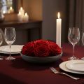 Infinity Roses Velké Ø5,5-6cm Červená 6 ks | Floristik24.cz