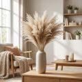 Suchá tráva Miscanthus 55-75cm péřovka přírodní 100 ks | Floristik24.cz