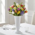 Zakládací váza “Szwed” bílá Ø13cm - 20cm, 1ks | Floristik24.cz