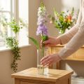 Levkoje umělá květina šeřík Umělá zahradní květina 78cm | Floristik24.cz
