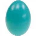 Floristik24 Husí vejce tyrkysová vyfouknutá vajíčka Velikonoční dekorace 12ks