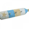 Floristik24 Deco šatní skříň námořní dekorace dřevěná dekorace na zeď světle modrá 1m