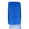 Floristik24 Síťová páska, mřížková páska, dekorativní páska, modrá, vyztužená drátem, 50 mm, 10 m