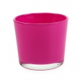 Floristik24 Mini stolní váza růžová Ø10cm V9cm