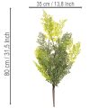 Umělá kapradina, jemná, do vázy, 80 cm | Floristik24.cz