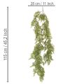 Girlanda z jehličnatých větví, dekorace na stůl a okno, 115 cm | Floristik24.cz