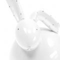 Floristik24 Keramický králík bílý 14cm 2ks