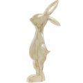 Floristik24 Dekorace figurka, zajíček, jarní dekorace, Velikonoce, dřevěná dekorace 30,5cm