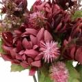 Floristik24 Chryzantémová kytice mix fialová 35cm