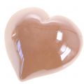 Floristik24 Srdce růžové perleťové 7cm 4ks