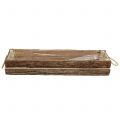Floristik24 Dřevěná krabička přírodní 58cm x 14cm V9cm