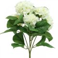 Floristik24 Hydrangea umělé bílé hedvábné květy kytice letní dekorace 42cm
