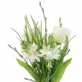 Floristik24 Kytice s hyacinty a tulipány umělá 34cm