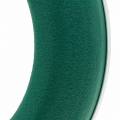 Floristik24 OASIS® květinový pěnový věnec prsten zelený H3cm Ø25cm 6ks